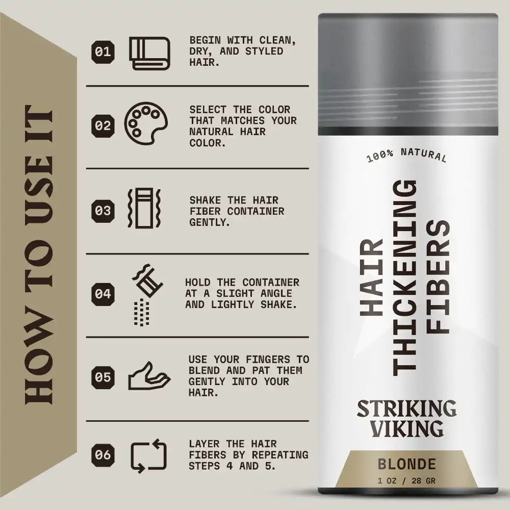 How To Use Hair Thickening Fibers